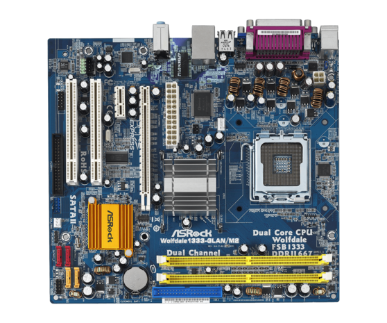 ASRock Wolfdale 1333-GLAN/M2