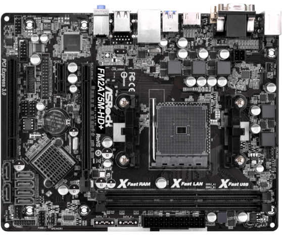 ASRock FM2A75M-HD+