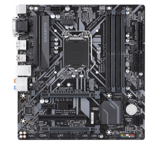 Gigabyte B360M D3H GSM
