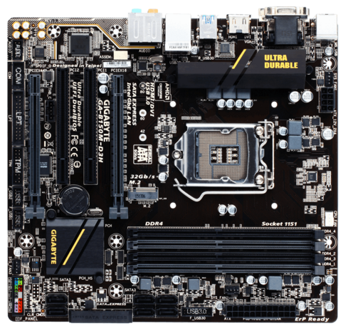Gigabyte GA-B150M-D3H