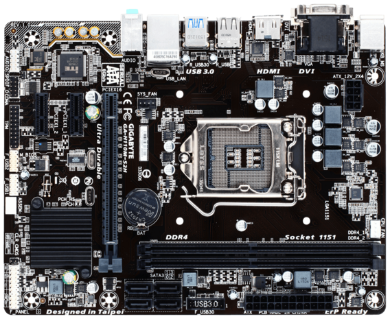 Gigabyte GA-H110M-S2H