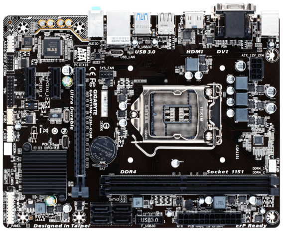 Gigabyte GA-H110M-S2H GSM