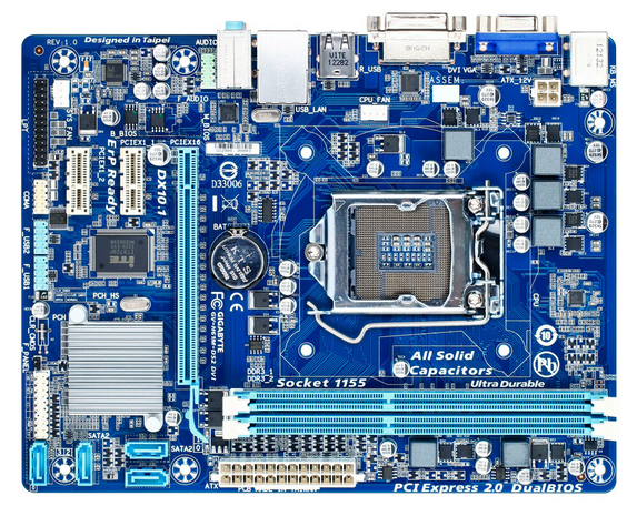 Gigabyte GA-H61M-DS2 DVI