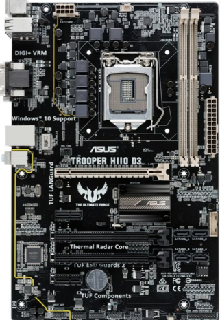 ASUS TROOPER H110 D3