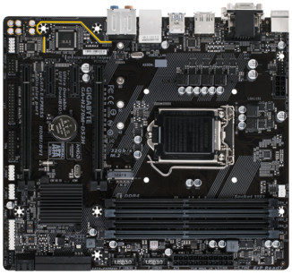 Gigabyte GA-H270M-DS3H Gigabyte GA-H270M-DS3H