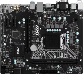 MSI H110M ECO MSI H110M ECO